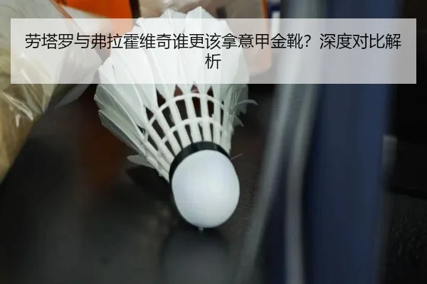 劳塔罗与弗拉霍维奇谁更该拿意甲金靴？深度对比解析